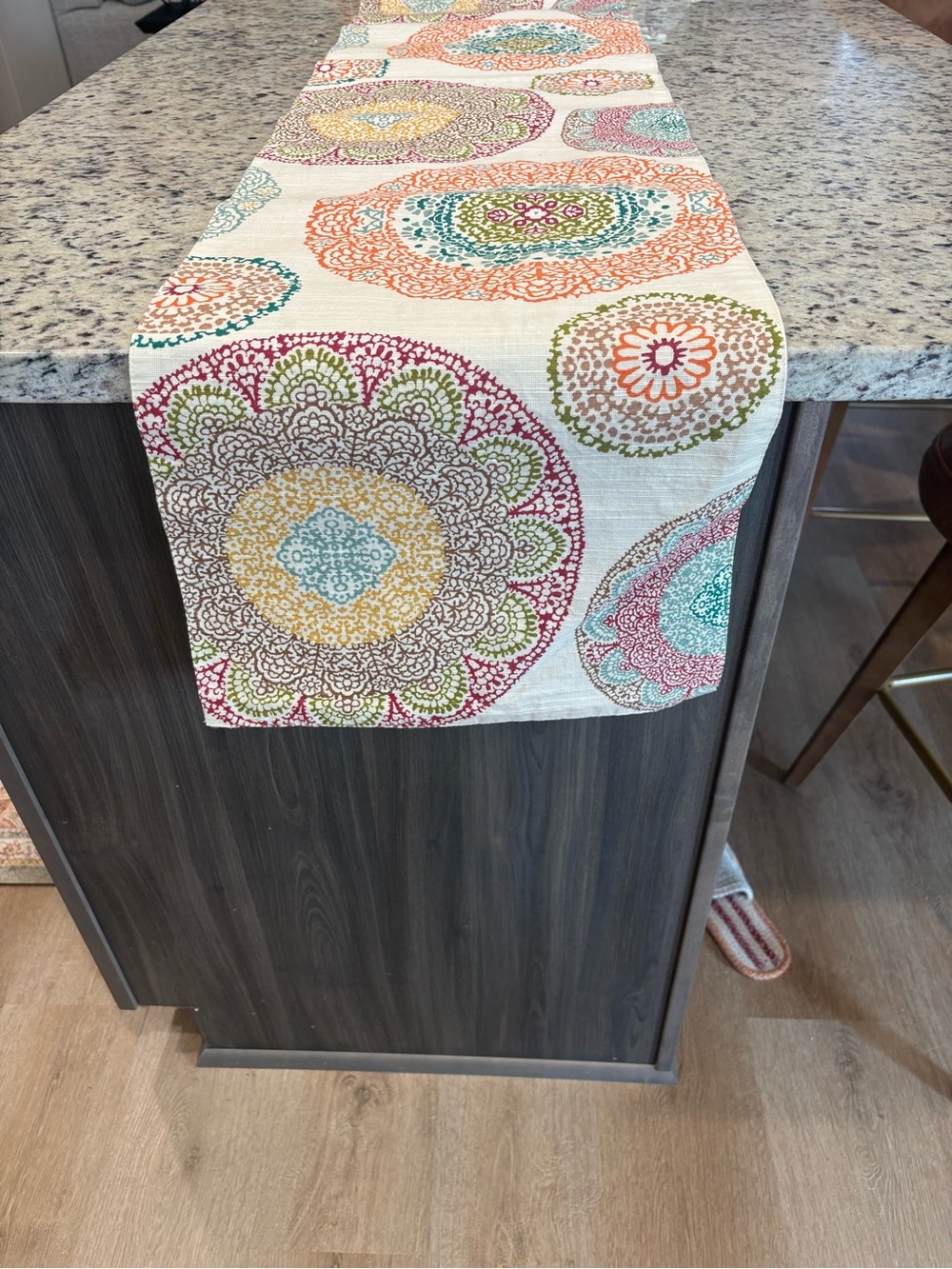 Multicolor Medallion Table Runner - Home Dining